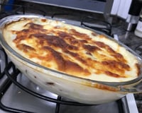 Couve-flor gratinada
