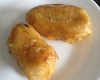Banana caramelizada oriental