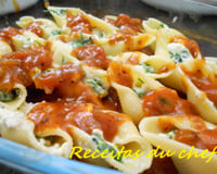 Conchiglione recheado