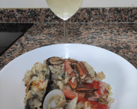 Risoto de marisco