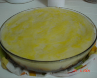 Escondidinho de batata com carne de soja