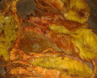 Lagosta assada