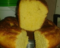 Bolo de fubá fofinho