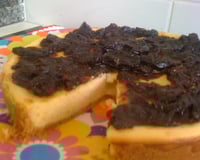 Cheesecake fácil de queijo minas frescal