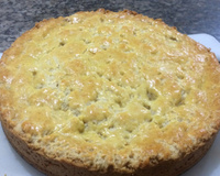 Torta de frango e requeijão com massa podre