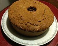 Bolo de maçã com castanha do pará