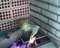 Paleta de carneiro assada