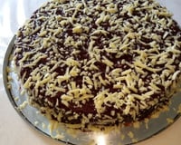 Bolo dois amores (queijo com goiabada)