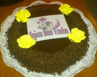 Bolo mousse de maracujá