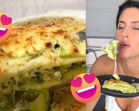Essa receita de lasanha de abobrinha com brócolis e um toque de limão siciliano prova que dá para ser feliz e saudável