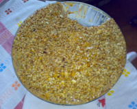 Pavê de castanha com pé-de-moleque