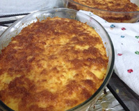 Sopa paraguaia de milharina