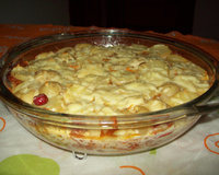 Enformado de carne com batata