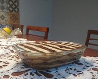 Torta de bolacha aos 3 cremes