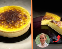 Esta receita de pudim de padaria de famosa chef francesa  é uma ótima opção para servir no almoço de Natal