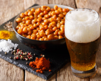 Grão-de-bico crocante: receita de petisco