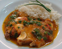 Cação ao Leite de Coco Picante