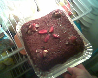 Bolo de chocolate de micro-ondas