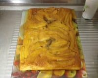 Bolo de banana com leite condensado