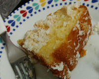 Bolo rápido de coco