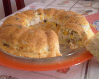 Bolo salgado fácil e prático
