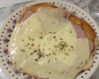 Massa de pizza de aveia fit