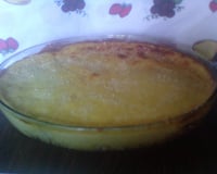 Frango gratinado com creme de milho