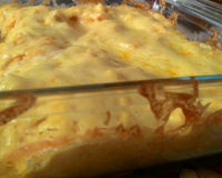 Frango com creme de milho