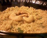 Farofa com castanha de caju