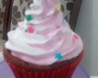 Cupcake de chocolate fácil