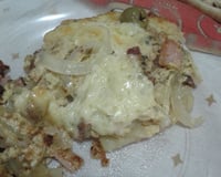 Batata a portuguesa gratinada