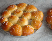 Pão caipira (pão de mandioca)