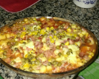 Macarrão talharim de forno