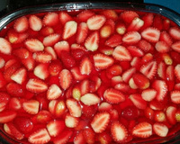 Sobremesa de morango