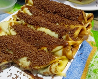 Essa é a panqueca doce que minha mãe fazia quando eu era pequena e que meus filhos também amam