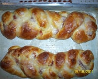 Pão doce de leite condensado