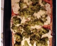 Pizza de brócolis