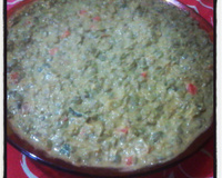 Lentilha cremosa do chef Carvalho