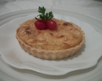 Mini quiche de queijo