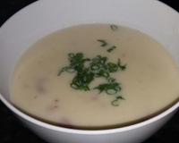 Sopa fit de frango com batata doce