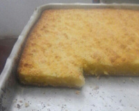 Bolo de aipim da roça