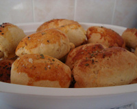 Cachorro quente de forno