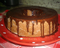 Bolo de banana com castanha-do-pará