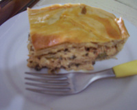 Empadão de frango com massa podre