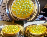 Torta gelada de morango