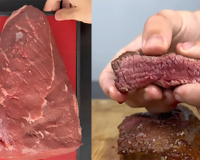 Nunca mais errei o ponto da carne na airfryer: truque de cozinheiro salvou o meu almoço