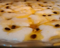 Mousse aerado de maracujá