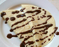 Crepe de chocolate