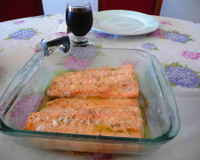 Salmão de micro-ondas de 6 minutos (fácil e prático)