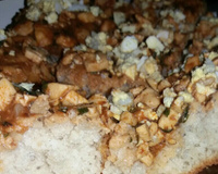 Pizza de forma para aniversário